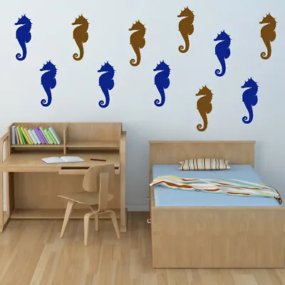 £4.98 • Buy Sea Horse Under The Sea Wall Sticker Pack WS-33231