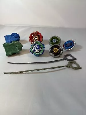 Takara Tomy Beyblade Lot Burst And Metal Fight Launchers Ripcords • $14.99