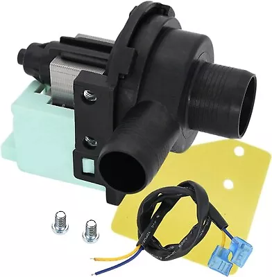 Washer Water Drain Pump For Haier Washing Machine HLP21N HLP23E RWT350 GWT450AW • $36.99