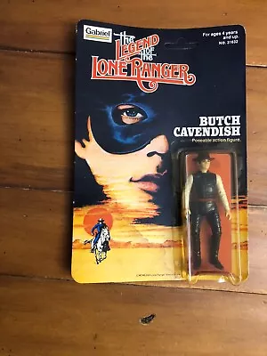 1980 Gabriel The Legend Of The Lone Ranger Butch Cavendish Figure Unpunched MOC • $100