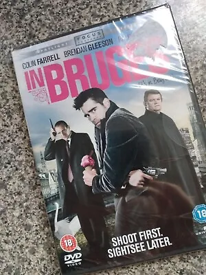 IN BRUGES (Farrell Gleeson Fiennes) New/sealed DVD 2008. IMDB: 7.9 • £1