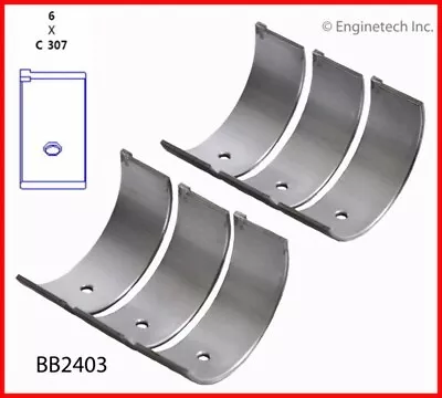 87-88 Chevy Chevrolet 1.0L / 993 SOHC L3 6V  2  Turbo Rod Bearings .50 • $34.05