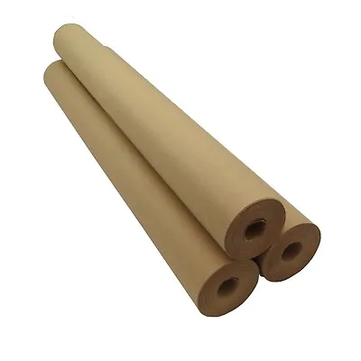 $6.75 • Buy 10 Metres Strong Brown Kraft Wrapping Parcel Paper 10m