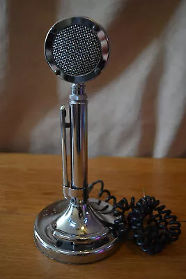 ASTATIC Silver Eagle D-104  CD/Ham Radio Microphone ESTATE Sale Find. UNTESTED • $120