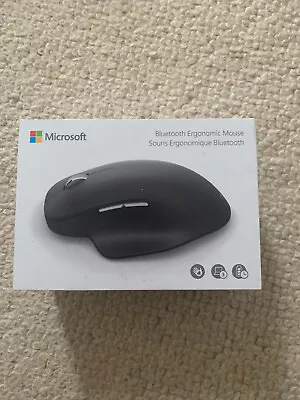 Microsoft Bluetooth Ergonomic Mouse Right-hand Black FREE UK POSTAGE • £55