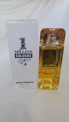 MILLION COLOGNE By Paco Rabanne 4.2 Oz In Edt (t) New In Box !! • $115