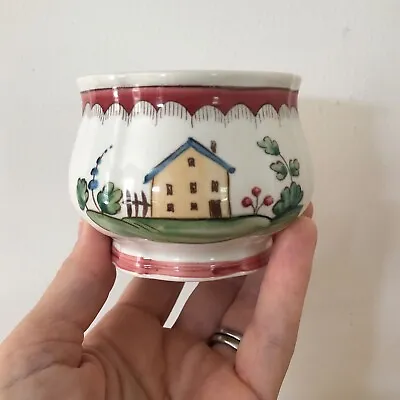 Villeroy & Boch 1748 Jardin D'Alsace Fleur Porcelain Sugar Bowl - No Lid NEW • $25