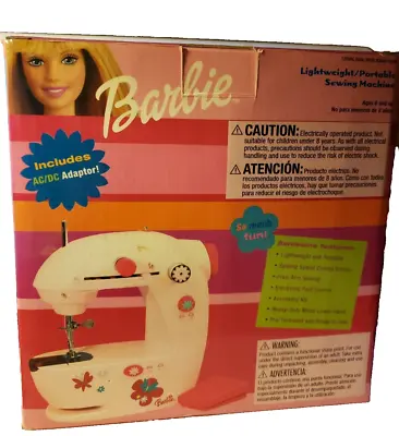 Vintage Barbie Pink Portable  Sewing Machine • $25.99