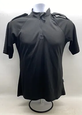 £9.99 • Buy Genuine Ex Police Tailored Image Wicking T-Shirt Black Duty Patrol SIA Grade 1