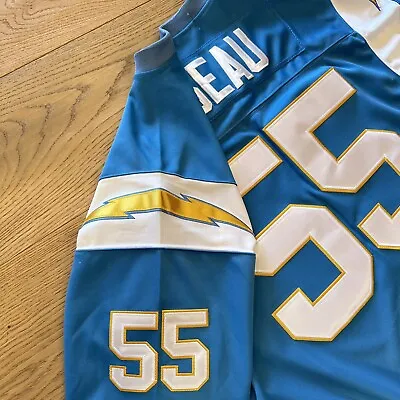 Mitchell & Ness VTG NFL San Diego Chargers Junior Seau #50 Jersey Sz 50 Stitched • $104.56