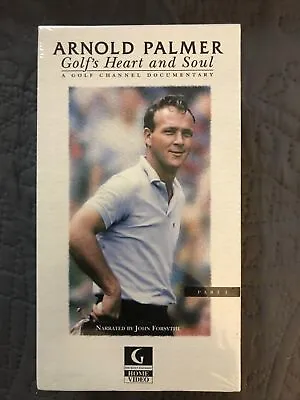 Arnold Palmer: Golf’s Heart And Soul VHS 1999 3-Tape Golf Channel Box Set New! • $14.90