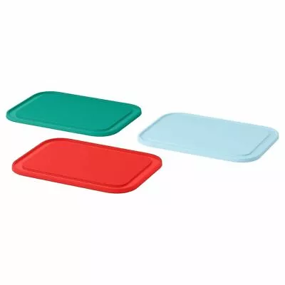 New IKEA 365+  Pack Of 3 Chopping/ Cutting Boards Multi Color /Vegetables Fruits • £9.99