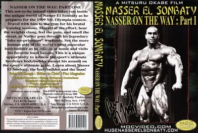 Nasser El Sonbaty-Nasser On The Way DVD IFBB Pro Bodybuilding • $14.95