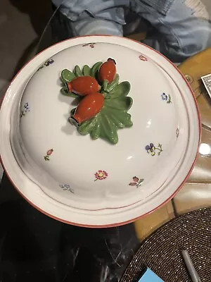 Villeroy And Boch Petite Fleur Lidded Bowl • $35