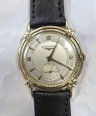 Longines 14k Gold Vintage Mechanical Winding Watch • $799