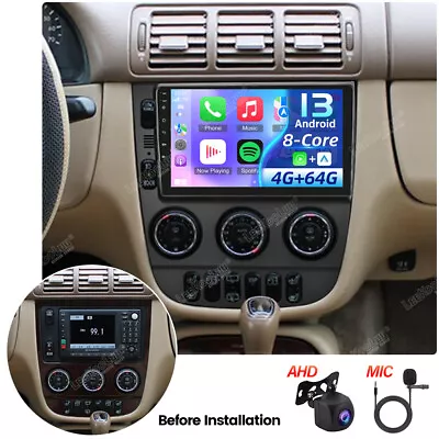 For Mercedes Benz W163 ML320 AMG ML500 350 Carplay Android 13.0 Car Radio 4G+64G • $219.99