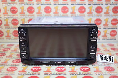 16 17 18 Mitsubishi Outlander Radio Navigation Multivision Display 8750a562 Oem • $339.99