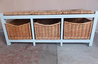 £95 • Buy Three Seat Hall Storage Bench