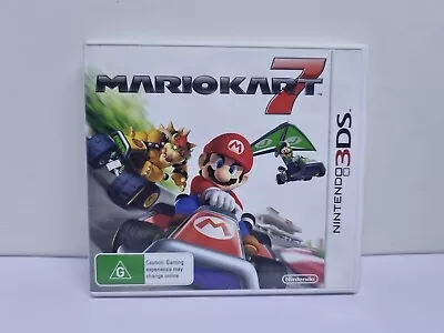 Mario Kart 7 - Nintendo 3DS Game - Complete Tested & Working - Like New FreePost • $29