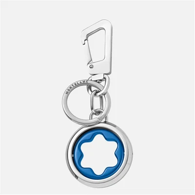 £183.43 • Buy Keyring Meisterstuck Spinning Emblem Steel And Blue Montblanc