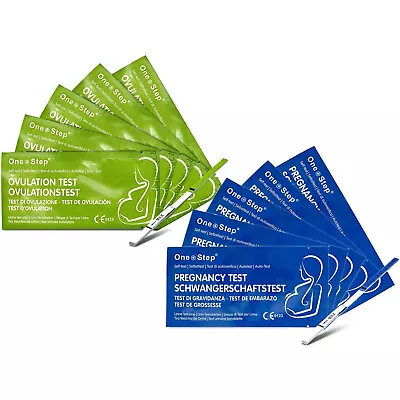 £8.99 • Buy Ovulation And Pregnancy Test Strips Ultra Early Home Urine Tests One Step Kit