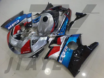 For Honda CBR600F2 Injection ABS Fairing Kit 1991-1994 Silver Red Blue C10 • $406.72