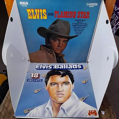Elvis Presley – Elvis Sings Flaming Star & Elvis Ballards LP Records Pre-Owned  • $36.05