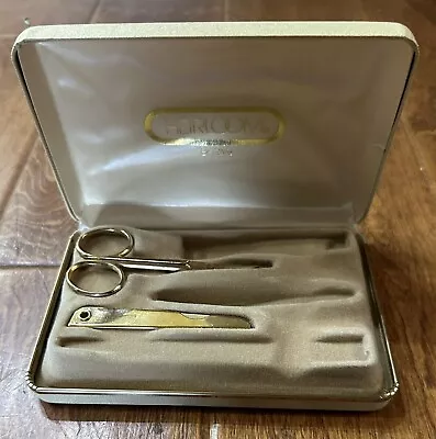 Vintage Heirloom Manicure Set Gold Tone By TRM • $10.99