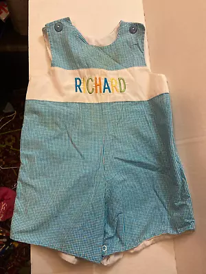 Mulberry Street Embroidered Romper Size 3T • $25