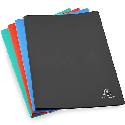 A4 Display Book 10/20/50/60/100 Pockets Presentation Folder File Portfolio Books • £2.99