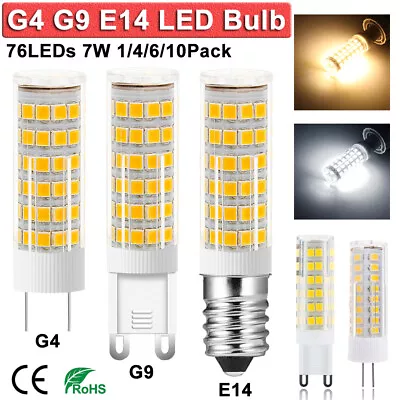 7W G4 G9 E14 LED Corn Bulb Capsule Light SMD 2835 Halogen Bulbs Warm/Cool White • $15.89