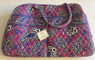 VERA BRADLEY BOYSENBERRY  LARGE WEEKENDER BAG RETIRED!! Rare • $65