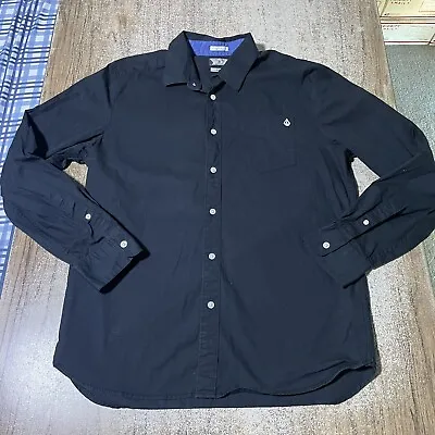 Volcom Men’s LS Button Up Casual Shirt Size M #28841 • $11.99