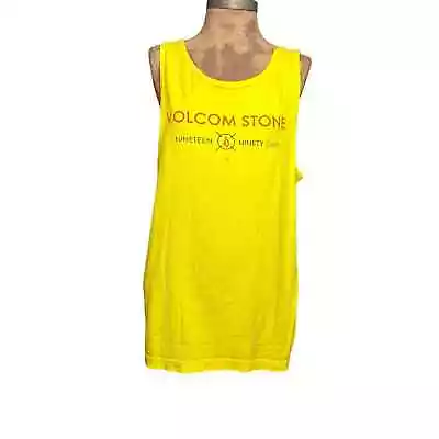 Volcom Yellow Tank Top Size Medium • $20