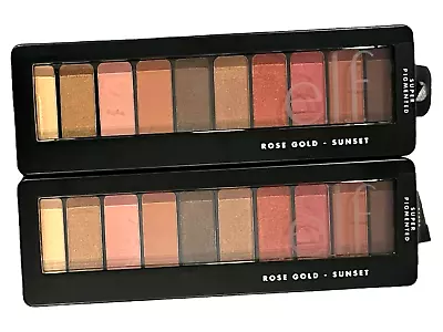 E.L.F. Elf Rose Gold - Sunset Eye Shadow Pallett - 2 Pack • $13.98