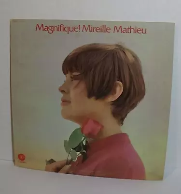 Magnifique Mireille Mathieu 12  Vinyl Record Album LP 1970 Capitol ST-417 Stereo • $8.56