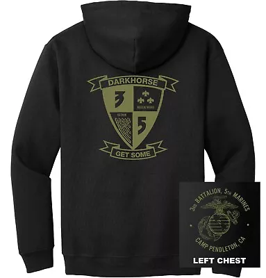 USMC - 3rd Battalion 5th Marine Regiment Hoodie • $39.99