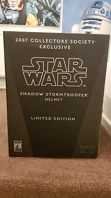 Master Replicas Shadow Stormtrooper Helmet 2007 Collectors Ltd Edition 462/500.. • £1500