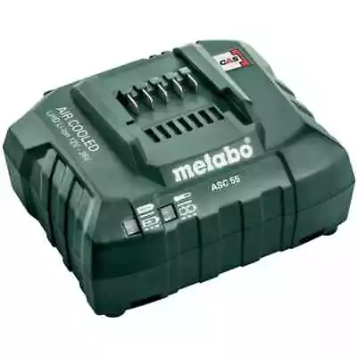 Metabo 627045000 ASC 55 Air Cooled Slide Charger 12-36V Li-ion • £44.99