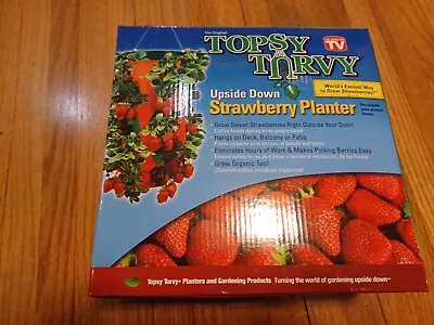 Original Topsy Turvy Upside Down Strawberry Planter As Seen On TV New In Box • $9.99