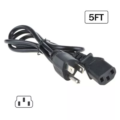 AC Power Cord Cable Plug For Sony KDL-70R550A KDL-40R450A KDL-32W650A KDL-52XBR9 • $7.35