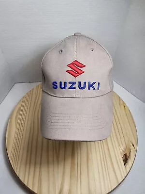 Suzuki Motors Trucker Strapback Gray Hat Men's Adjustable  • $10.87