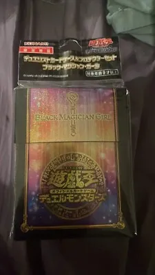 Official Konami Yu-Gi-Oh! OCG/TCG Black/Dark Magician Girl Card Sleeves Deck Box • $69.95