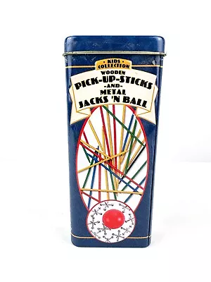 Kids Collection: Pick Up Sticks + Metal Jacks 'N Ball Opened Not Played VGC • $9.99