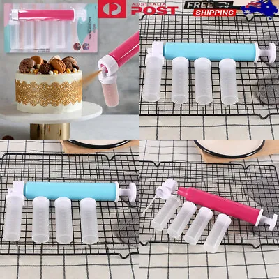 Manual Airbrush For Cakes Glitter Decorating Tools DIY Baking Cake Airbrush • $12.99