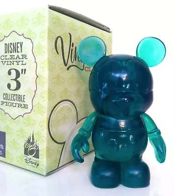 Disney Vinylmation 3  Clear Series Dark Green Emerald Collectible Toy Figure New • $17.99