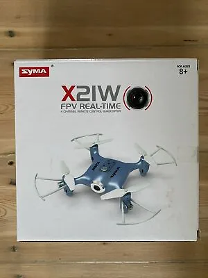 Syma Drone X21W 4 Channel Remote Control Quadcopter With Camera • £29