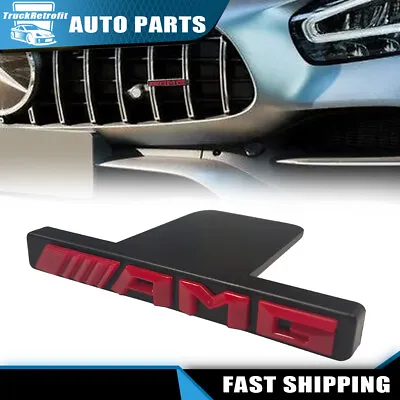 3D Front Grille Emblem For AMG Panamericana Radiator C63 S63 GT63 Adhesive Badge • $15.59