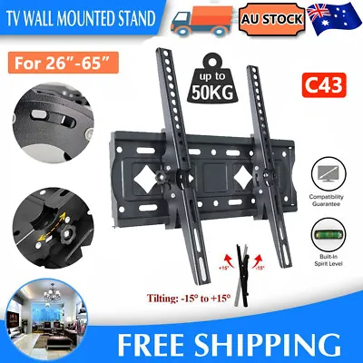 TV Wall Bracket Mount Tilt For 26 40 42 46 47 50 52 55 60 65INCH SONY LG Samsung • $24.50