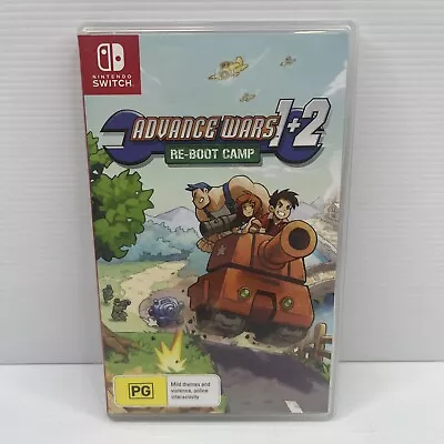 Advance Wars 1 + 2 Re-Boot Camp Nintendo Switch Game - Free Shipping • $72